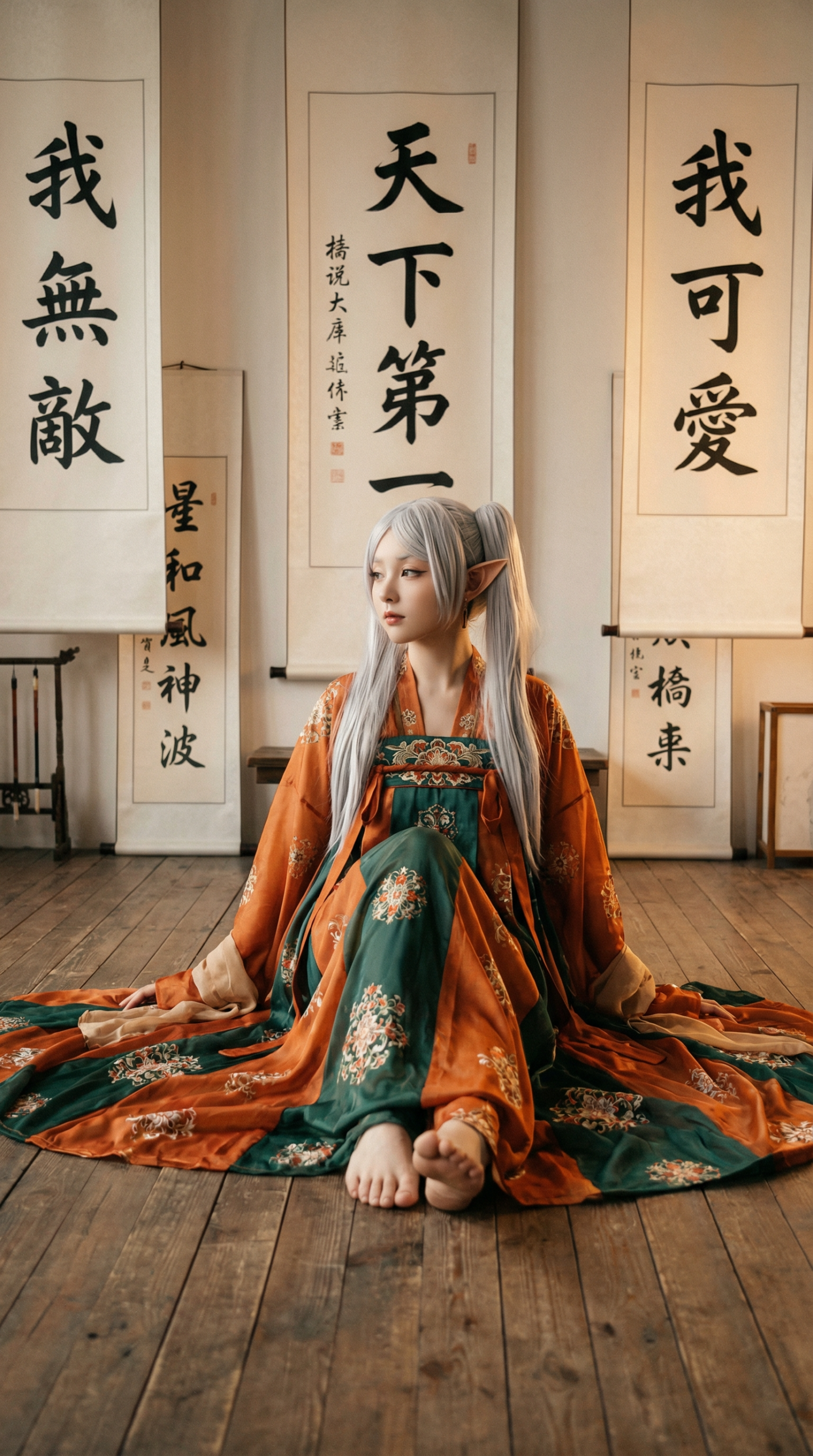 古風 × 精靈！這畫面太夢幻了